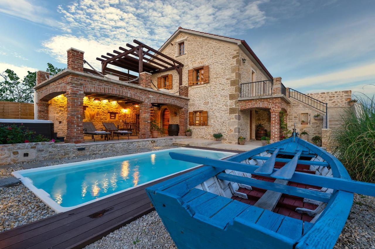 Villa Romantika Dalmacija نين المظهر الخارجي الصورة