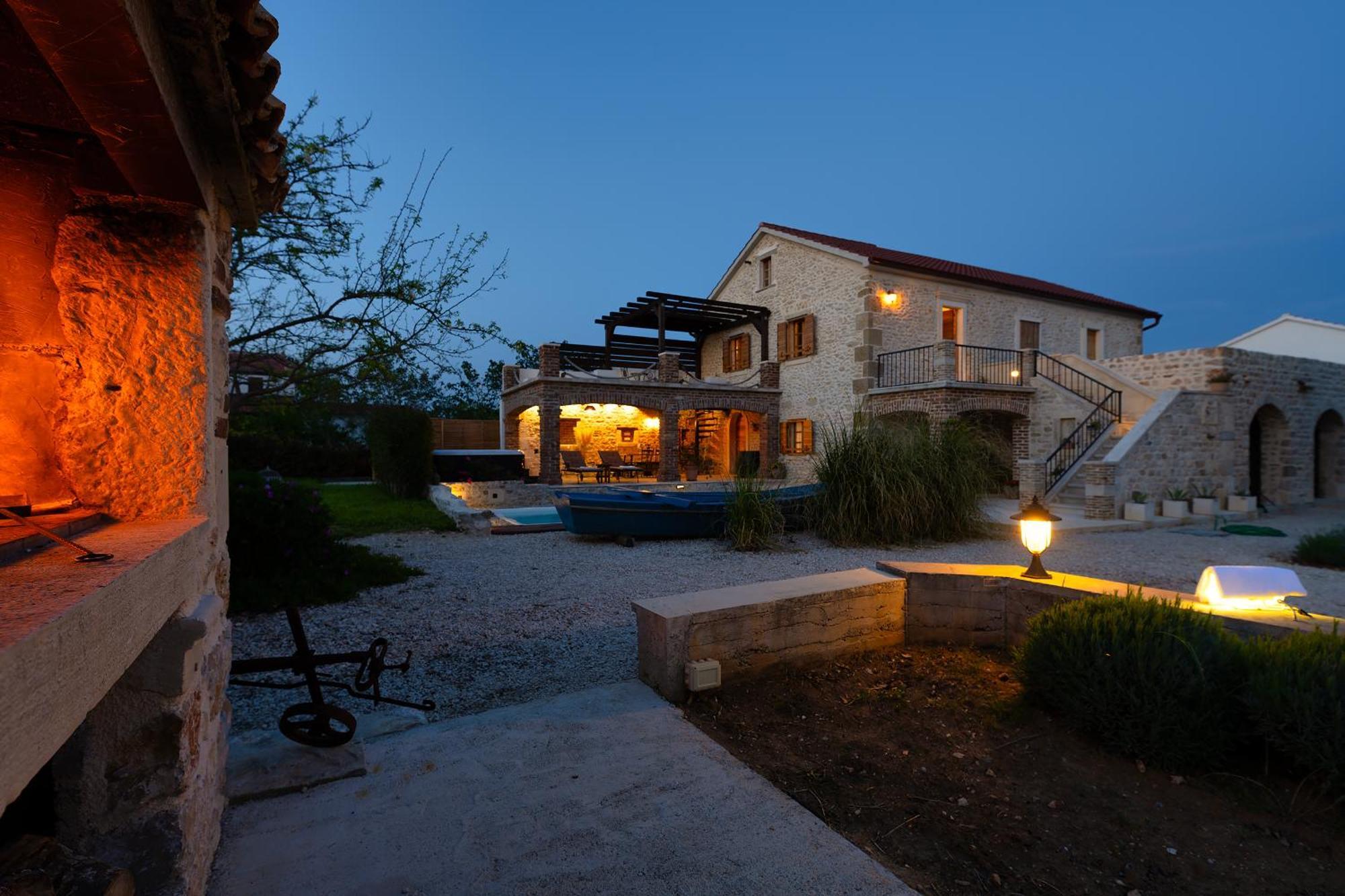 Villa Romantika Dalmacija نين المظهر الخارجي الصورة